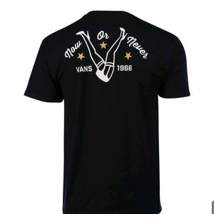 Mens Van's black graphic tee Size Medium